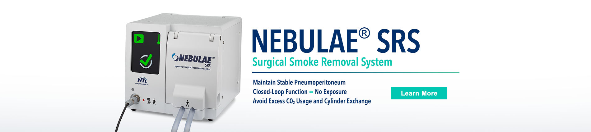 NEBULA SRS Surgical Smoke Removal System